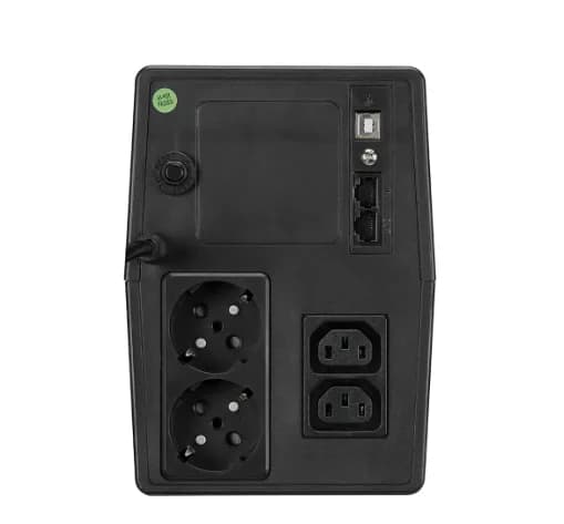 UPS FORTRON Line Int. cu management, LCD, 1500VA/ 900W, AVR, 2 x IEC & 2 x Schuko, display LCD, 2 x baterie 12V/9Ah, con. USB, combo RJ11/RJ45, "iFP1500""PPF9003100" — miniatură