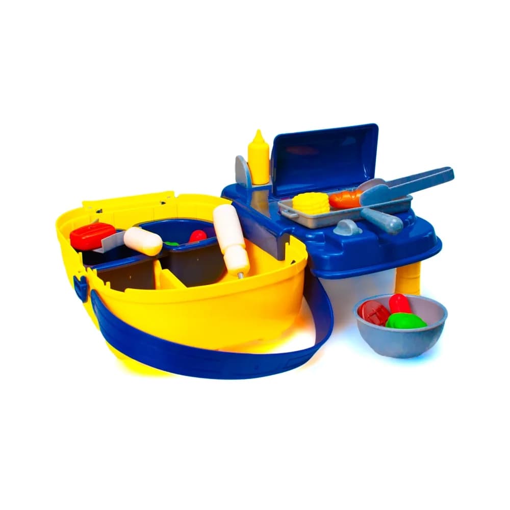 Play set barbeque, in gentuta — miniatură