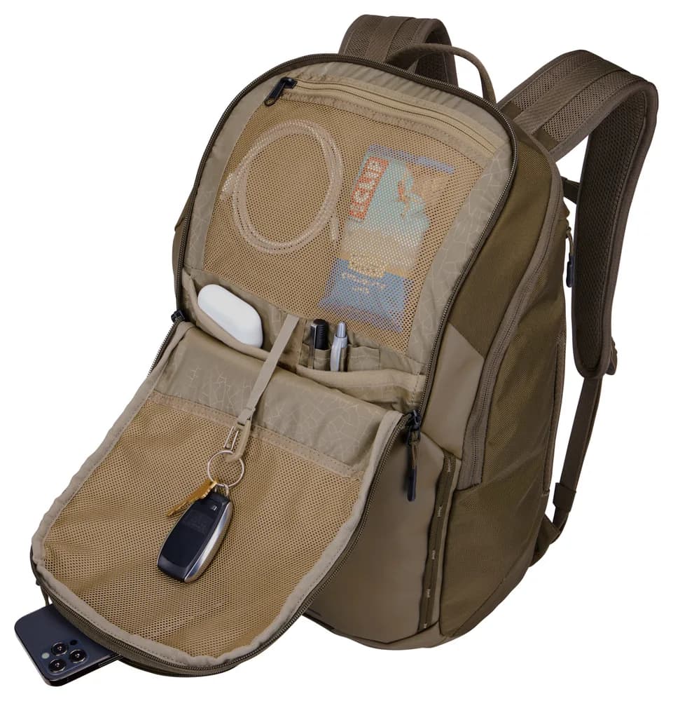 RUCSAC THULE Chasm ,26l, pt. notebook de max. 16 inch, poliester, deep khaki, TCHB215 Deep khaki / 3205223 — miniatură