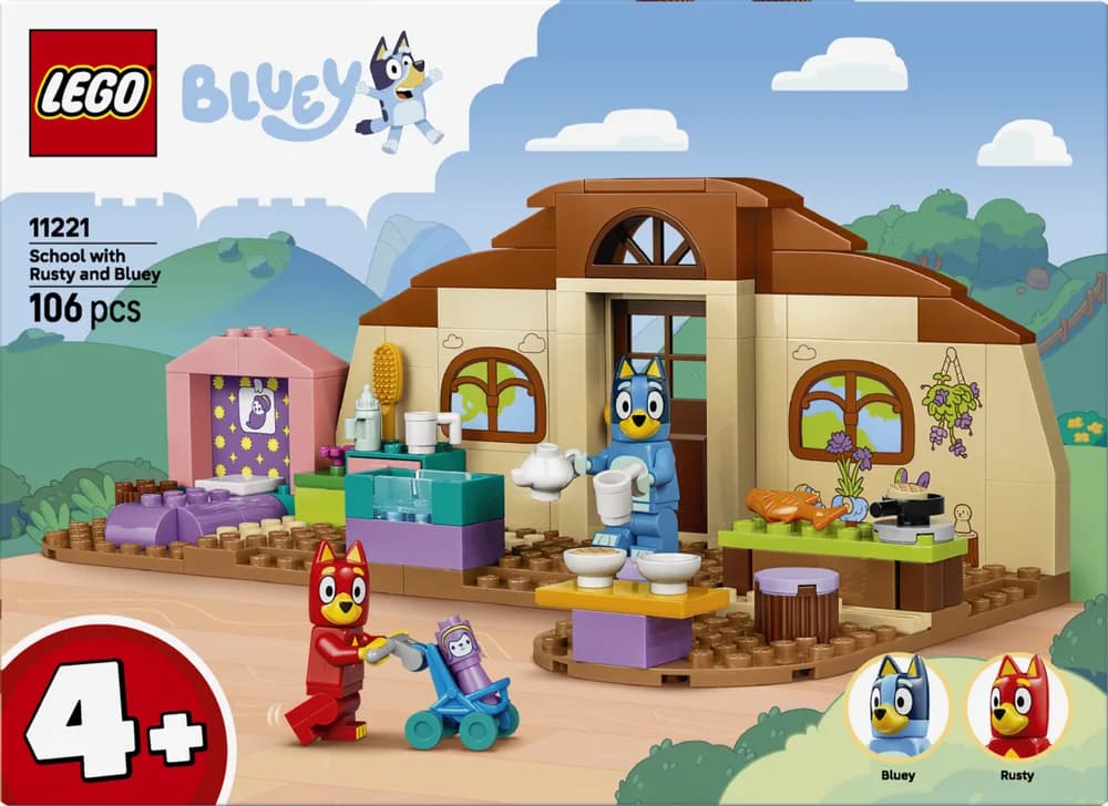 LA SCOALA CU RUSTY SI BLUE LEGO11221 — miniatură