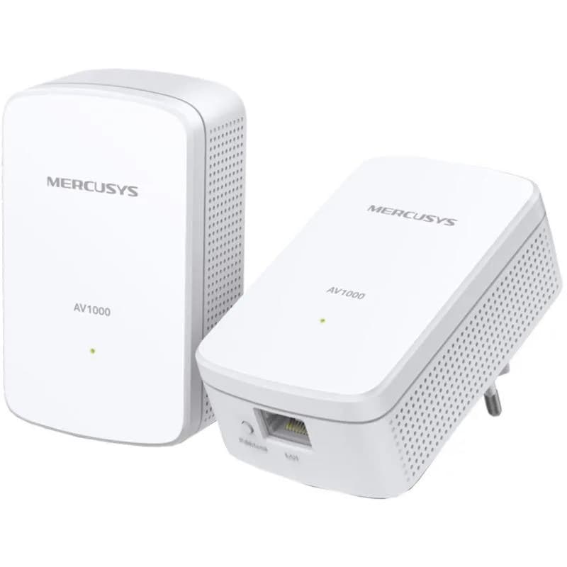 PowerLine MERCUSYS MP500 KIT, AV1000, Gigabit, 1000 Mbps — miniatură