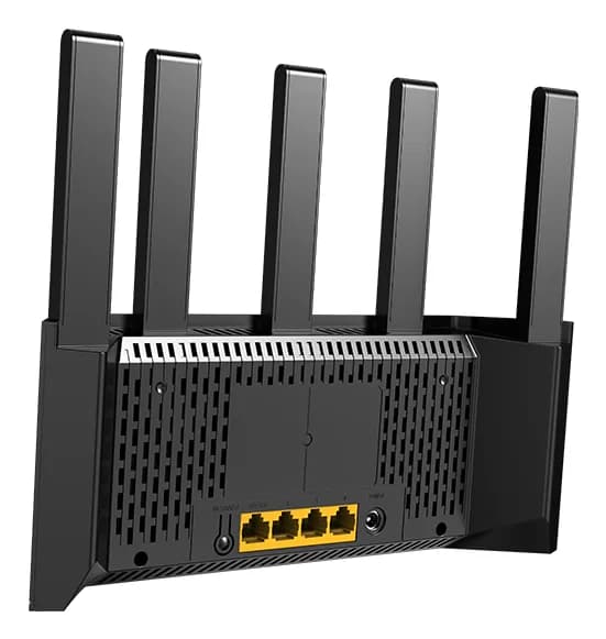 ROUTER Tenda wireless BE5100, Wi-Fi 7 Dual-Band 2.4 / 5 Ghz, de pana la 5100 Mbps 1 × port WAN 2.5 Gigabit, 3 × LAN Gigabit, negru"TE6L Pro" — miniatură