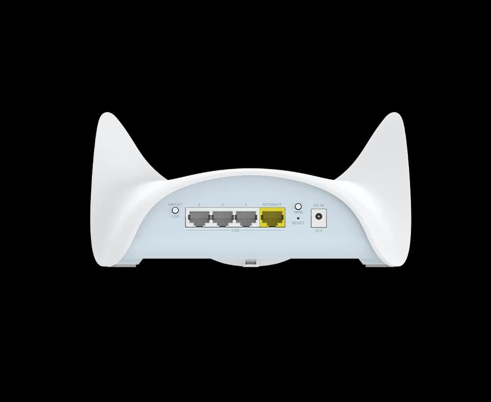 MESH D-Link BE3600 Wi-Fi 7, 1 x 2.5 Gigabit Ethernet WAN, 3 x 2.5 Gigabit Ethernet LAN, 4 antene interne, dual band 2.4/5 GHz, Wi-Fi 6, alb "M36" — miniatură
