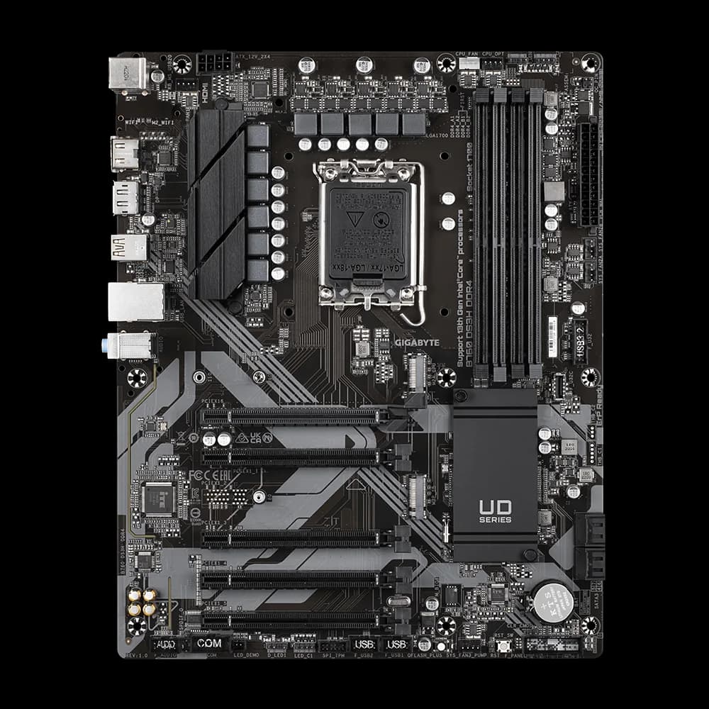 Placa de baza Gigabyte B760 DS3H, LGA 1700, DDR4, ATX — miniatură