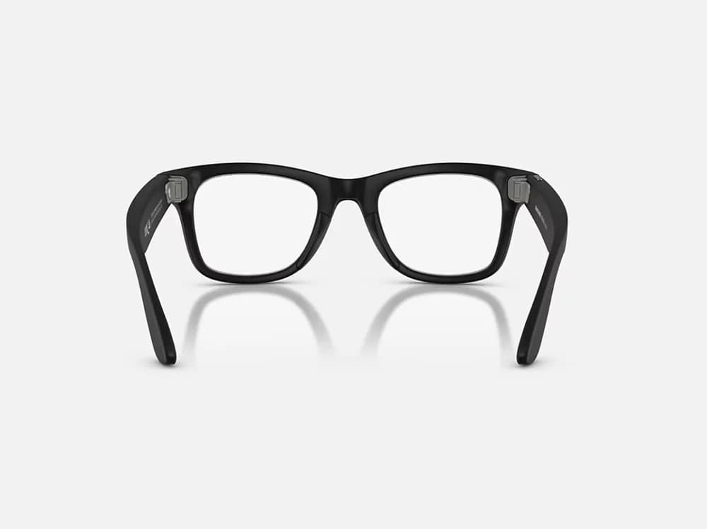 Ray-Ban Meta Wayfarer Gen 2 High Bridge FIT Matte Black Clear/Grey Transitions 50-22 — miniatură