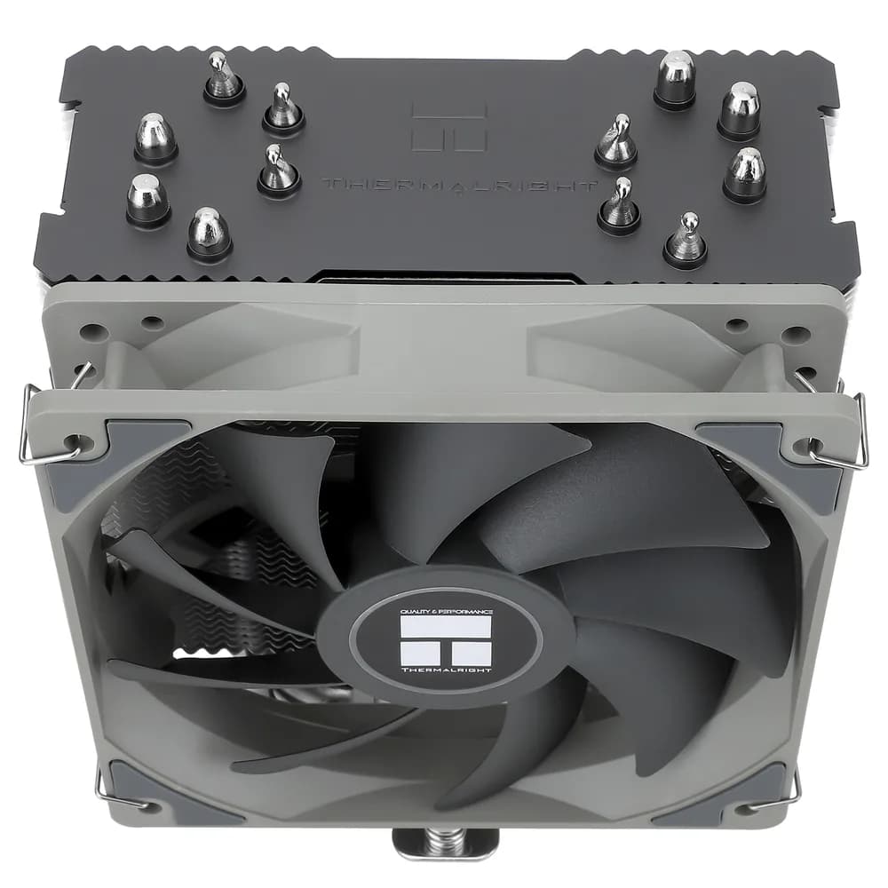 COOLER Thermalright "Burst Assassin 120" skt. Intel si AMD, racire cu aer, vent. 120mm, 1550 rpm, 6 heatpipes, inaltime 154mm, fara LED, gri,"Burst Assassin 120" — miniatură