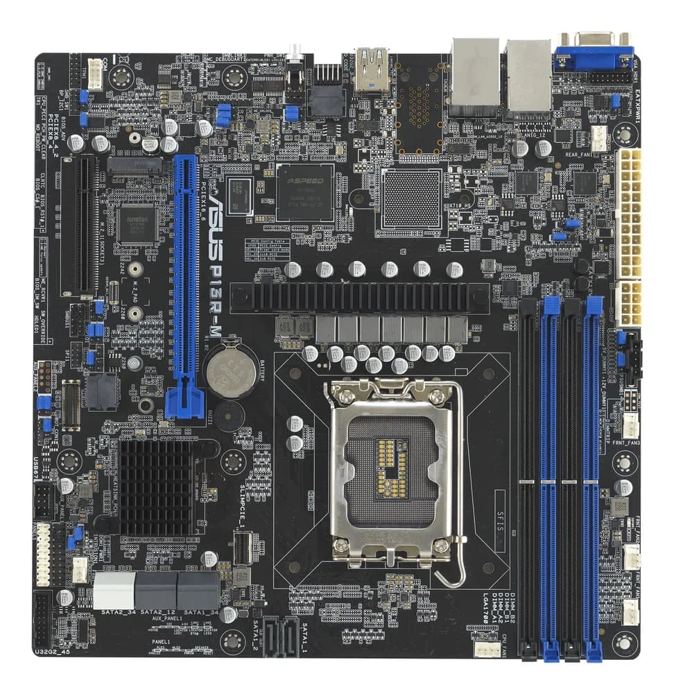 Placa de baza P13R-M Intel C262 LGA1700 DDR5 micro ATX "90SB0C70-M0UAY0"