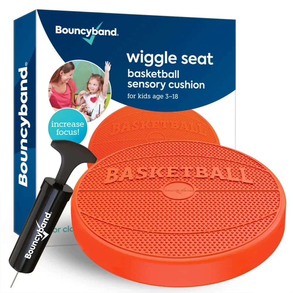 Pernă Senzorială Wiggle Seat model Minge de Baschet — miniatură