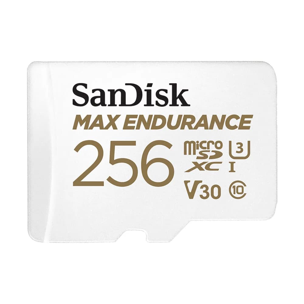 Card memorie Max Endurance microSDXC 256GB Class 10 U3 + Adapter "SDSQQVR-256G-GN6IA"