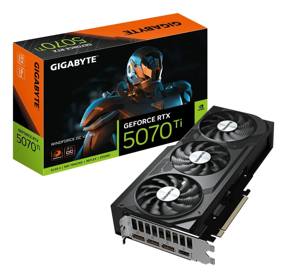 GIGABYTE GeForce RTX 5070 Ti WINDFORCE "GV-N507TWF3OCV2-16GD"