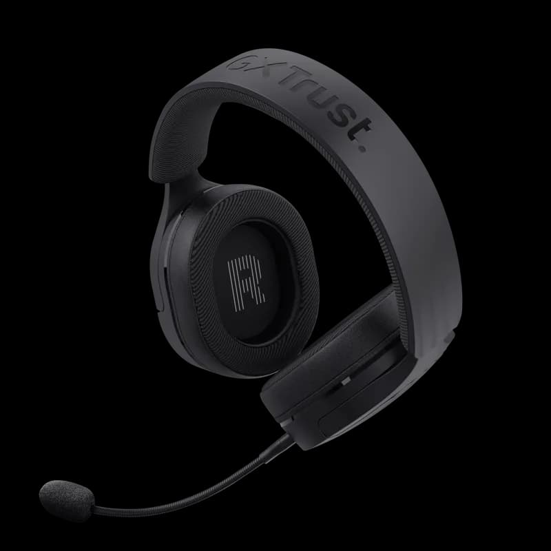 Casti Trust GXT 491P Fayzo cu fir, negru "TR-24901" — miniatură
