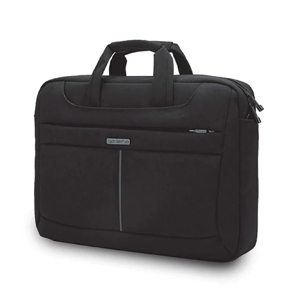 Geanta laptop, neagra, 40x8x32 cm - OFFISHOP — miniatură