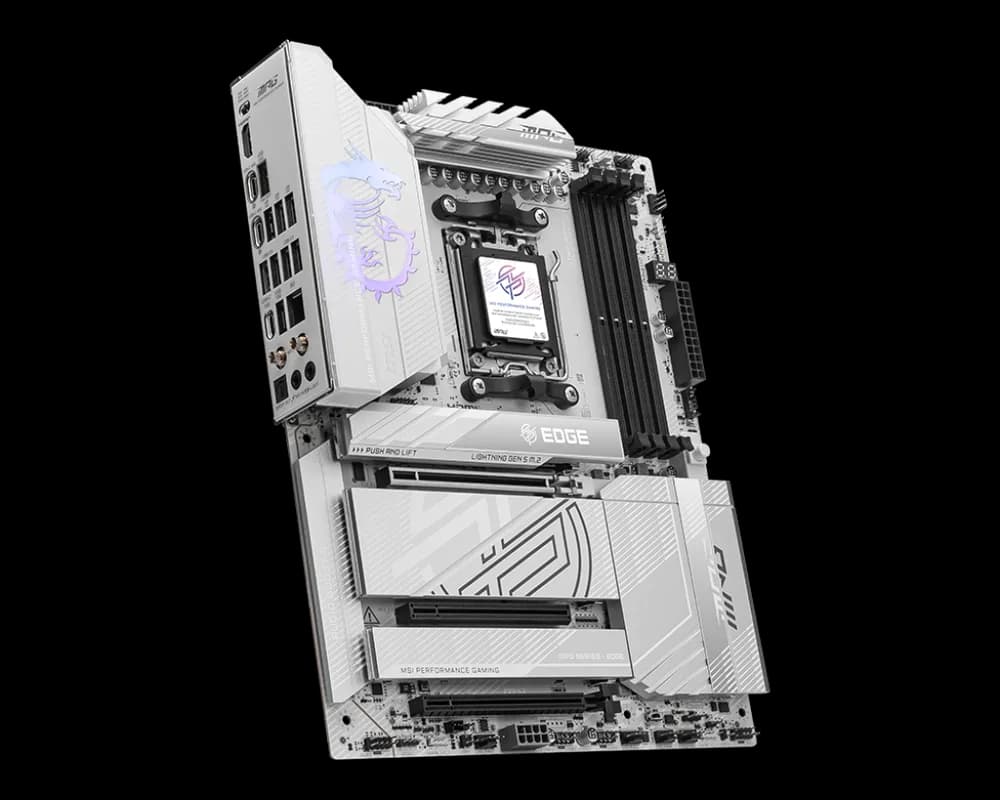Placa de baza MSI MPG X870E EDGE TI WIFI, Socket AM5, DDR5, ATX — miniatură