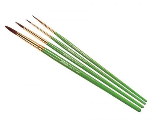 Accesoriu imprimantă 3D Humbrol AG4050 Brush Pack – Size 00/1/4/8