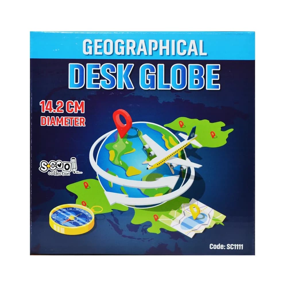 Glob pamantesc, 14,2 cm, PVC - S-COOL — miniatură