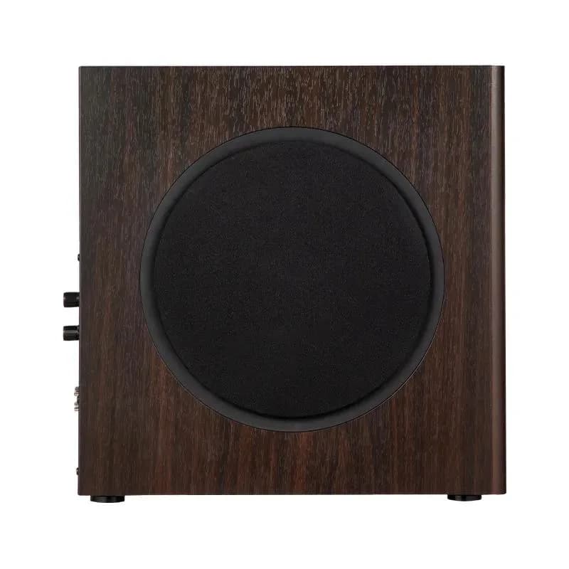 SUBWOOFER EDIFIER, RMS: 70W activ, 8" bass, RCA Line-in/Line-out, automatic stand-by, frecv. 35Hz-115Hz, brown, " T5S-BR" — miniatură