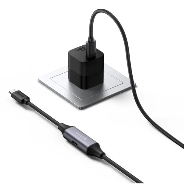 Cablu 3.2m și adaptor de alimentare Insta360 Wave Y pentru Speakerphone omnidirectional Wave, model: CINSBBCB-08