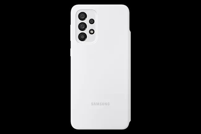 Galaxy A33 (5G); Smart S View Wallet Cover (EE); White "EF-EA336PWEGEE" — miniatură