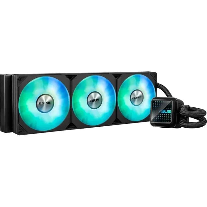 Cooler Procesor ASUS Prime LC 360 ARGB, Lichid, 12 cm, 3 ventilatoare, aRGB — miniatură