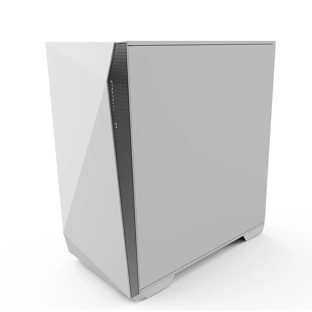CARCASA Zalman "Z1 Iceberg", mini tower, fara sursa, suporta 5xfan, 3xfan inclus, USB 3.1 gen1 x 2, USB 2.0 x 1, audio+mic, 4 sloturi expansiune, alb, "Z1 Iceberg White"