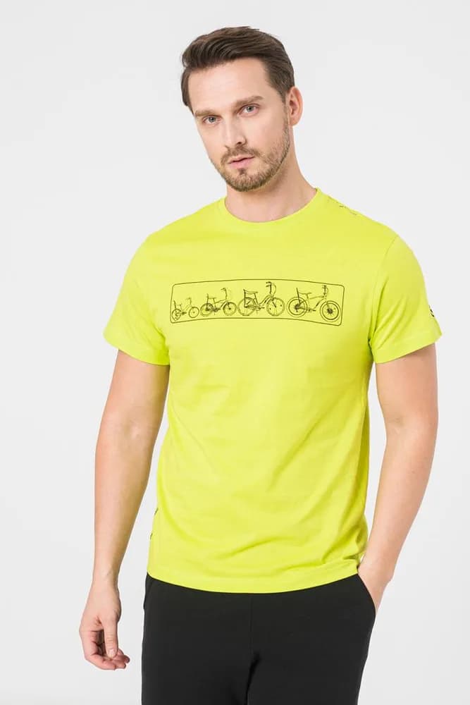 TRICOU MULTIBIKE PEGAS BARBATI LIME PUNCH-S — miniatură