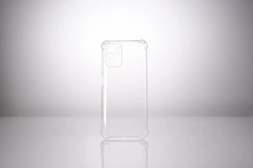 Husa Xiaomi Redmi Note 10 S Spacer, transparenta, grosime 1.5mm, protectie suplimentara antisoc la colturi, material flexibil TPU "SPPC-XI-RM-N10S-CLR" — miniatură
