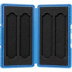 CUTIE LOGILINK, pt 4 x SSD M.2 NGFF/ NVME, rezistenta la socuri, albastru , "UA0417" — miniatură