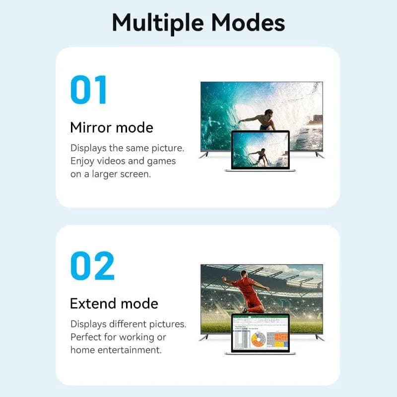 Cablu video Vention, microHDMI(T) la HDMI(T), 3m, rezolutie 4K la 60Hz, negru, "AGIBI" - 6922794772144 — miniatură