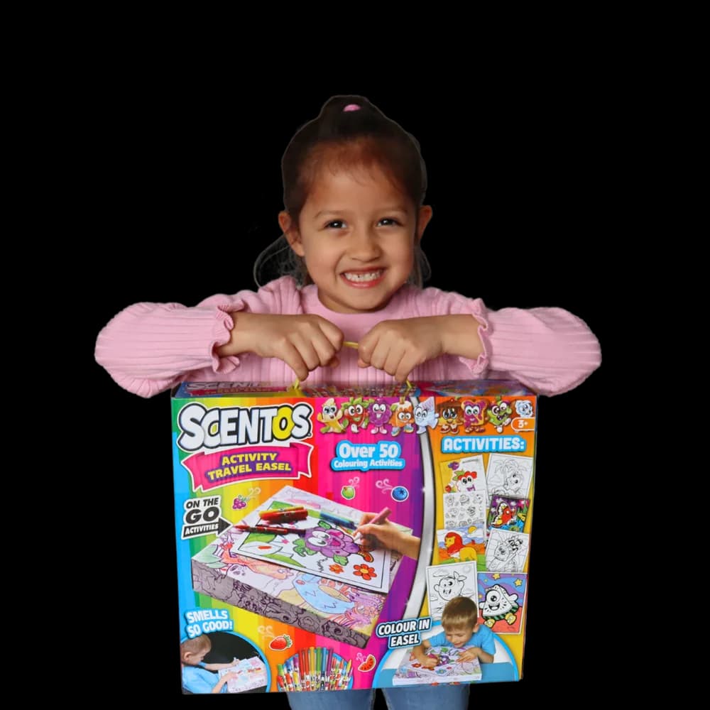 SET PARFUMAT SEVALET DE CALATORIE CU ACTIVITATI, SCENTOS — miniatură