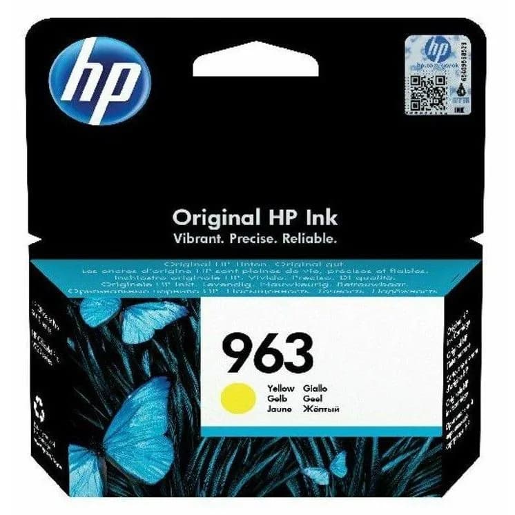 Cartus Cerneala Original HP Yellow, nr.963, pentru OfficeJet Pro 9010|9013|9014|9020|9023, 700, "3JA25AE"