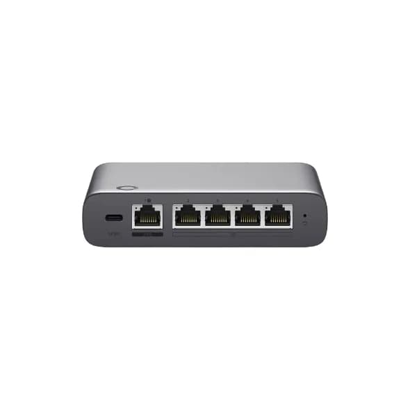TP-Link Omada Fusion 2.5G Gateway, interfaces 1× 2.5G RJ45 WAN port, 4× 2.5G RJ45 LAN/WAN ports, Up to 4 simultaneous WAN ports, IPS Throughput 2,183 Mbps, Recommended for up to 30 devices, Recommended for up to 300 connected clients — miniatură