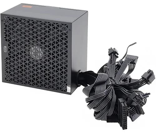 SURSA PCCooler "YK550", 550W, certificare 80 Plus Bronze, active PFC, fan 135mm, negru, "P5-YK550-B1F"