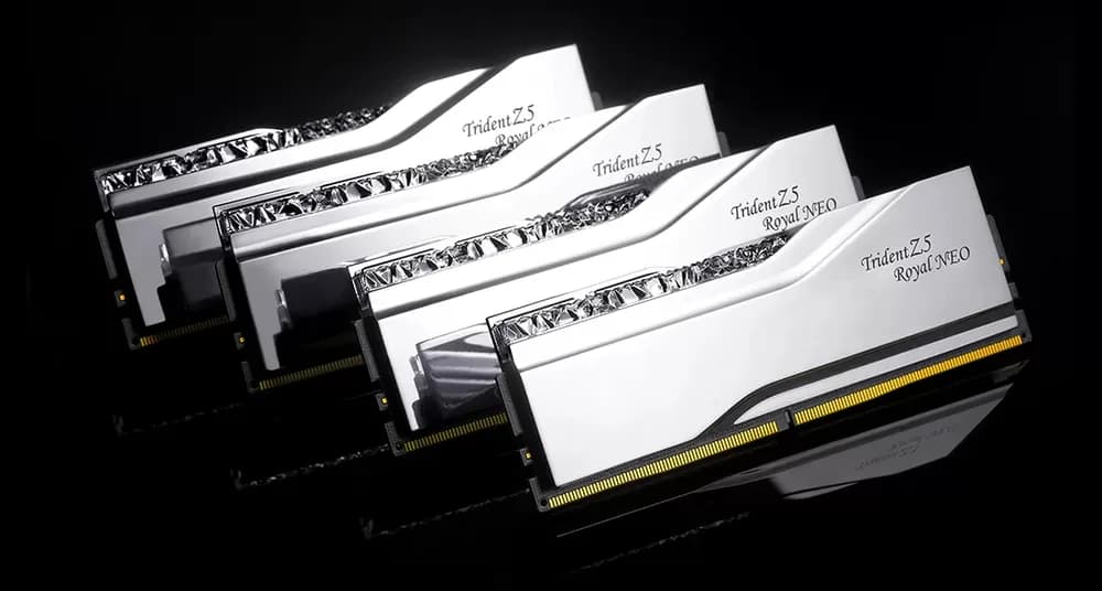 Memorie G.SKILL TRIDENT Z5 ROYAL RGB DDR5 2X16GB 6000MHZ CL28-36 "F5-6000J2836G16GX2-TR5NS" — miniatură