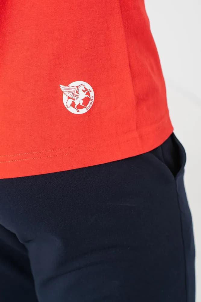 TRICOU CASUAL SFINX BARBATI RED-L — miniatură