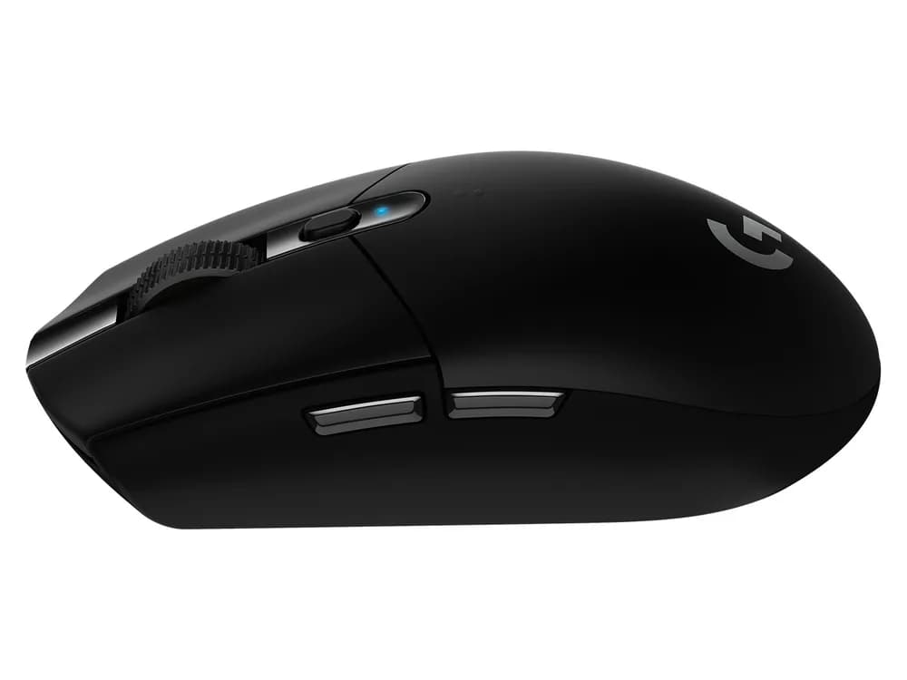 MOUSE LOGITECH, "G305", gaming, wireless, 2.4GHz, optic, 12000 dpi, butoane/scroll 6/1, butoane programabile, negru, "910-005282" — miniatură