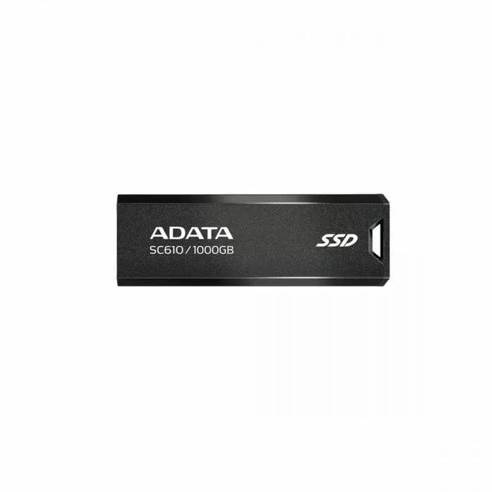 SSD extern ADATA SC610, 1 TB, USB 3.x Gen 1, negru — miniatură