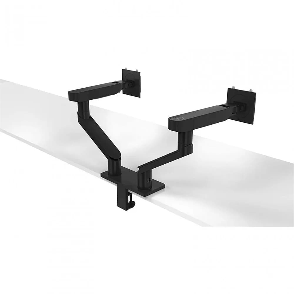 Suport Monitor de Birou Dual, Dell 482-BBDL, 19" - 38", VESA 100x100, suporta pana la 10kg, negru — miniatură