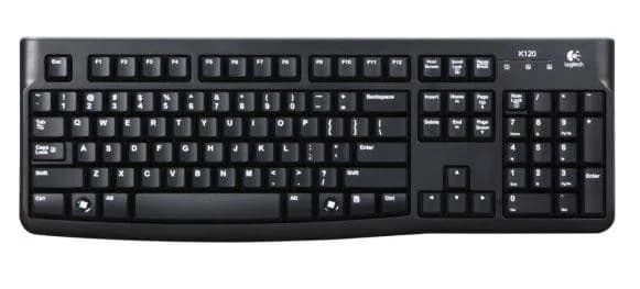 Tastatura K120 Business, USB, neagra, Nordic "920-002528"