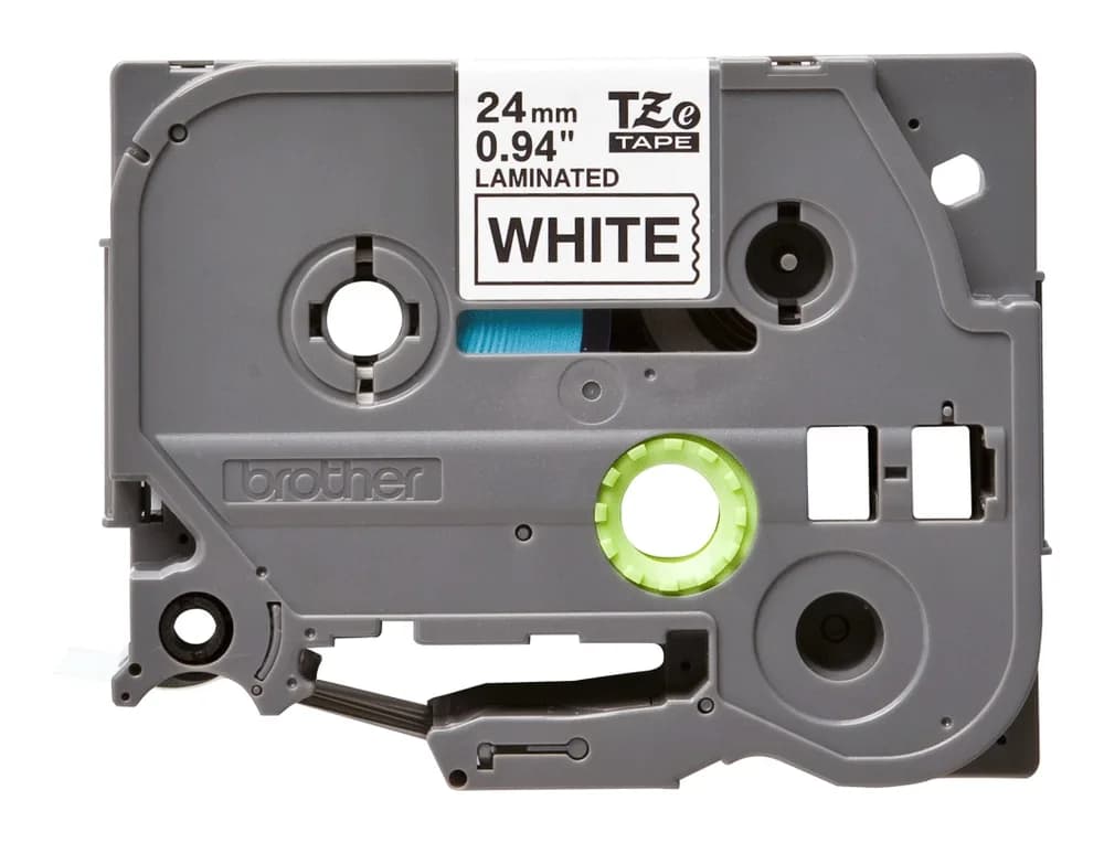 Banda Laminata Original Brother Black on White, TZE251, pentru P-Touch D600VP|E550WVP|P700|P750W, 24mm x 8m, incl.TV 0 RON, "TZE251"