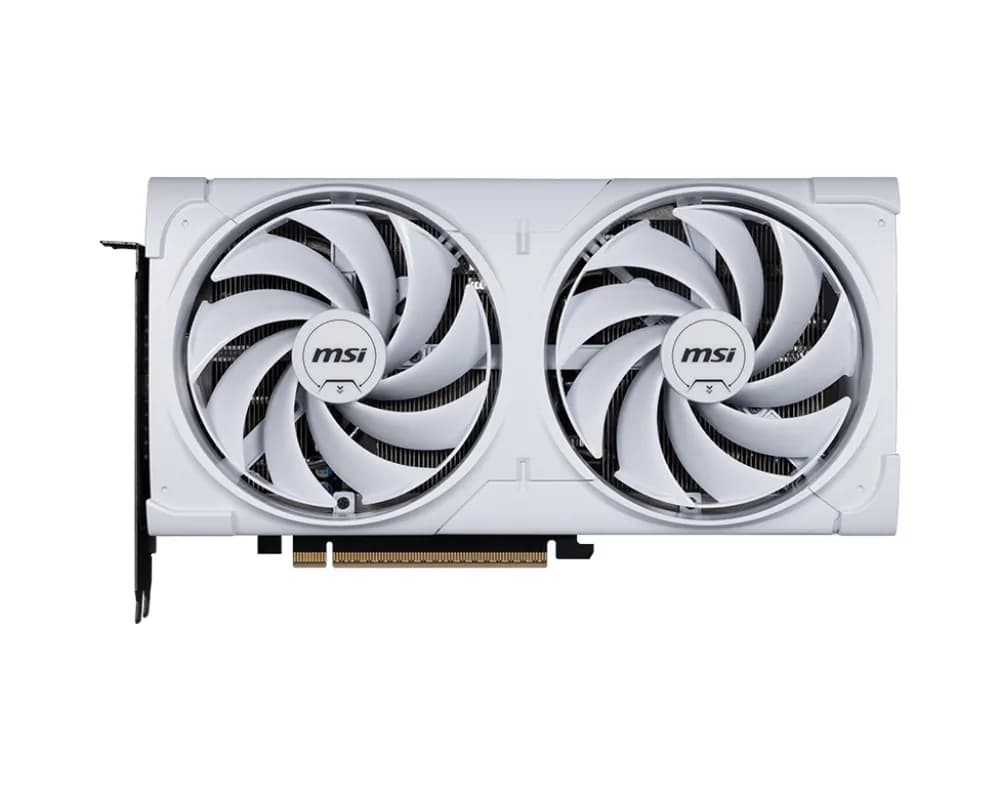 MSI GeForce RTX 5070 12GB VENTUS 2X OC WHITE "RTX 5070 12G VENTUS 2X OC WHITE" — miniatură
