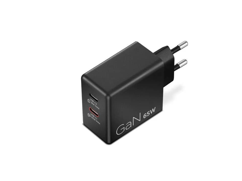 Incarcator laptop Lenovo, 65W, 1, 5m, 2 porturi USB, negru — miniatură