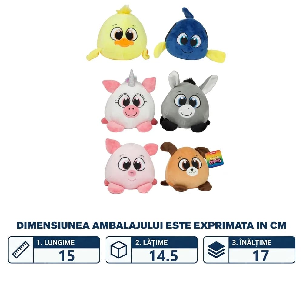 Animalut din plus, 15 cm - Toi-Toys — miniatură