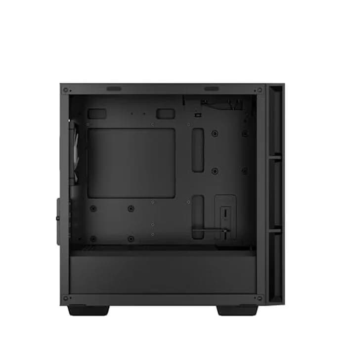 CARCASA DeepCool "CH360", Mini Tower, ATX, fara sursa, 3xfan, USB 3.2 gen 1 x 1, USB 2.0 x 2,audio,PSU shroud,4 sloturi expansiune,iluminare ARGB, negru "R-CH360-BKAPE3-G-1" — miniatură