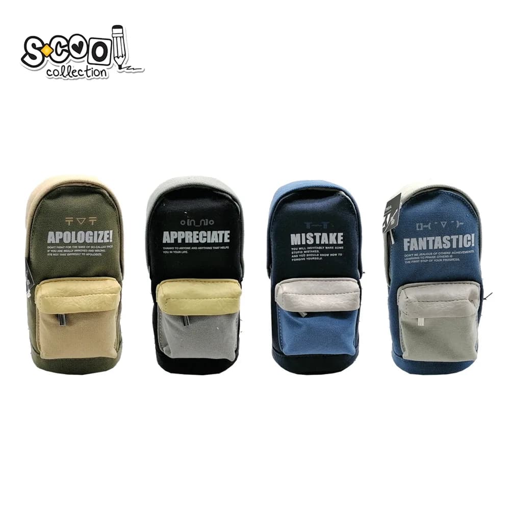 Penar borseta Urban, Backpack style, culori diverse, 21x9.5x7 cm - S-COOL