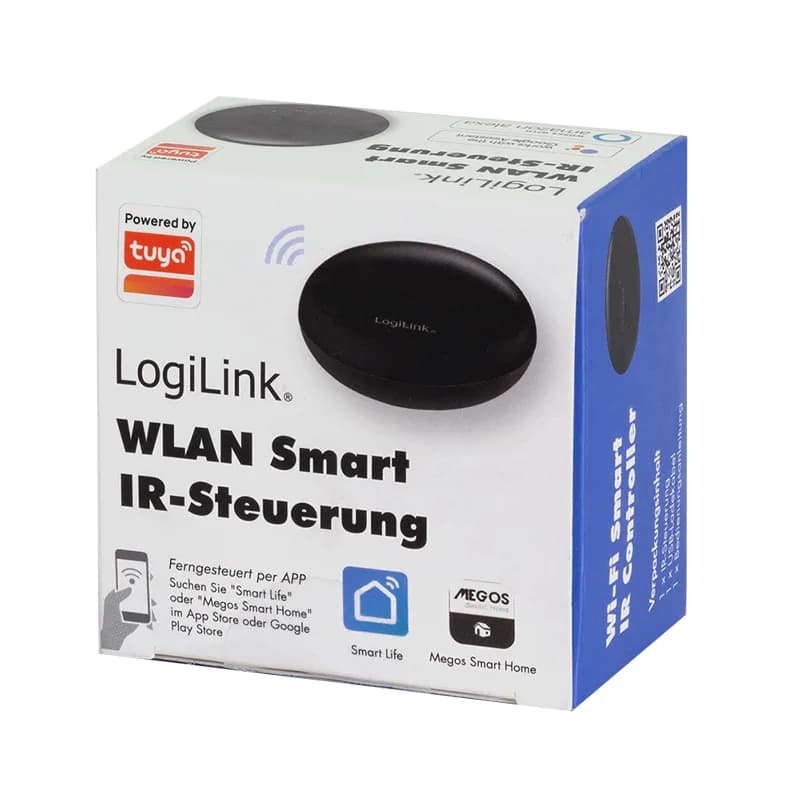 TELECOMANDA LOGILINK, Wi-Fi Smart, alimentare USB, IP30, compatibil TUYA, Amazon Alexa si Google Home, negru "SH0107" (include TV 0.18lei) — miniatură