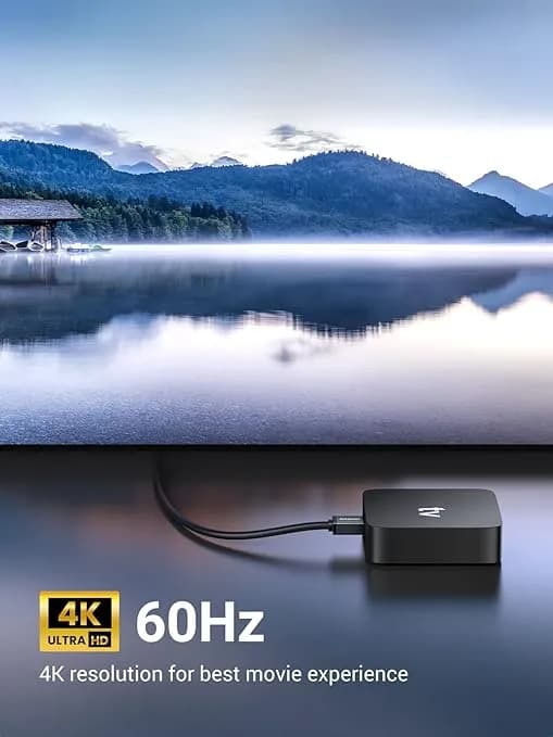 CABLU video Ugreen, "HD103" HDMI (T) la HDMI (T) 4K la 30Hz, unghi 90 grade la un cap, lungime 2m, conectori auriti, negru "10173" - 6957303811731 — miniatură