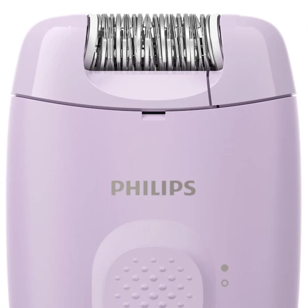 Epilator cu fir PHILIPS Seria 2000 BRE237/00, 1 viteza, 2 accesorii, Retea, Lila, L x A x I (mm) 110x40x145 — miniatură
