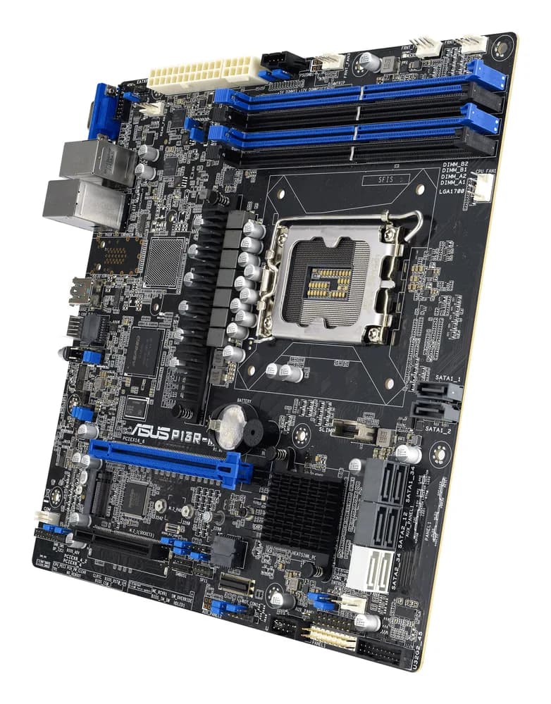 Placa de baza P13R-M Intel C262 LGA1700 DDR5 micro ATX "90SB0C70-M0UAY0" — miniatură