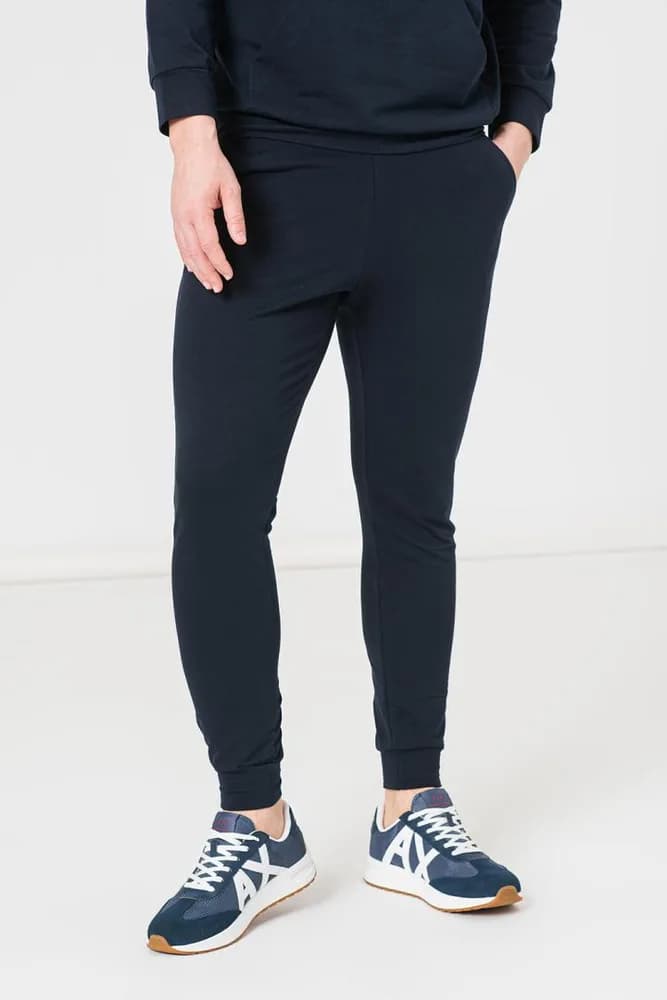 PANTALON COTON CASUAL BARBATI NAVY-XL — miniatură