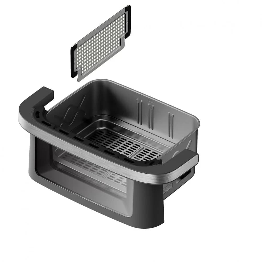 FRITEUZA DUBLA CU AER CALD HEINNER AirBake Revolution HAF-C10DB22GREY — miniatură